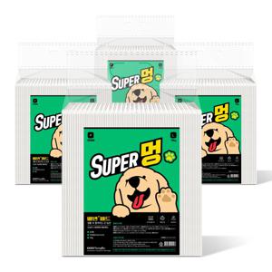 슈퍼멍 70gX100매 대형 애견 고흡수 애견패드 강아지패드 배변패드 반려견패드