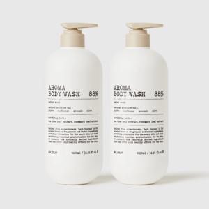 [사은품]바이아우어 아로마 약산성 바디워시 앰버우드향, 1.020L*2개+바디스크럽증정