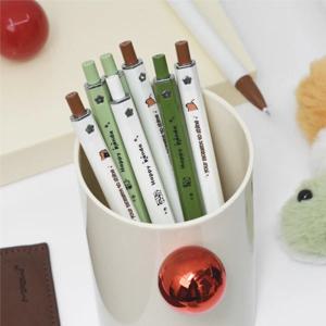 귀여운 캐릭터 모양 퓨어 0.5mm 볼펜