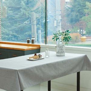 고급 린넨 방수 식탁보 테이블보 직사각 3size 4colors