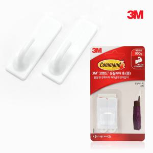 3M 코맨드 벽걸이 옷걸이 가방걸이 다용도 후크 유틸리티 훅 17501(중)