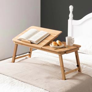 브라운 원목 각도조절 접이식 좌식 테이블 550