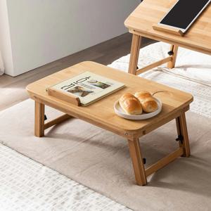 브라운 원목 각도조절 접이식 좌식 테이블 500