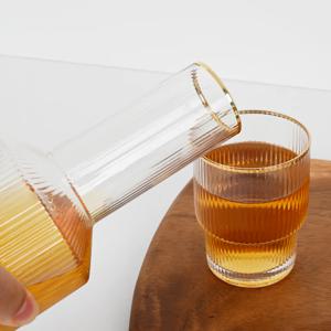 골드레이니 유리 물병 저그 꽃병 850ml