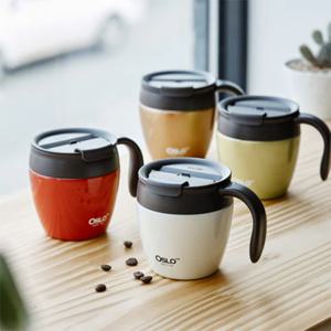 오슬로 보온보냉 스텐텀블러 머그 450ml (애플)