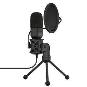 방송용 USB AUX 스탠드 마이크
