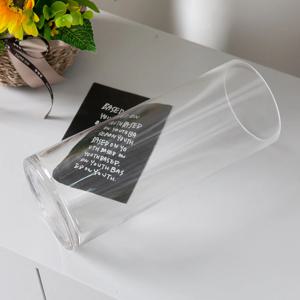 3+1 / 유리 원통 화병 10x25cm 인테리어 장식 소품
