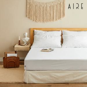 침대커버 화이트 저지 방수 매트리스커버 SS/Q