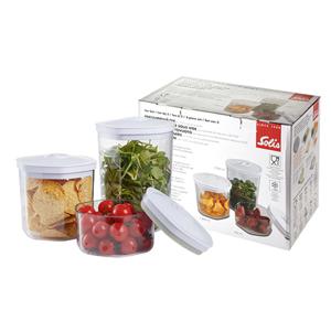 솔리스 진공포장기 전용 육각밀폐보관용기 3SET VC8100