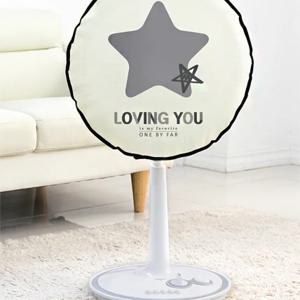 벽걸이 선풍기커버 부직포 스타 3colors