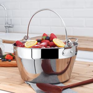 키친아트 IH 잼팟 냄비 30cm 스텐 들통 육수냄비