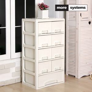 베이비 5단 트윈4 플라스틱서랍장 수납장 정리함