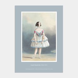 로코코 빈티지 인테리어 포스터 액자 / 05 Ballet 1843 #01 /
