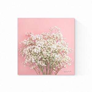 풍수 돈들어오는 꽃 그림 액자 두꺼비집가리개_안개꽃