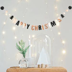 미니 반짝이는 크리스마스 가랜드