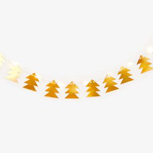 반짝이는 트리 가랜드 + 조명 set