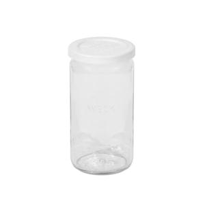 PE 실린더형340ml(PE-975) 독일 웩 밀폐용기 유리용기+PE마개 세트