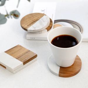 마블 홈파티 원형 컵받침 티코스터 10cm 2p