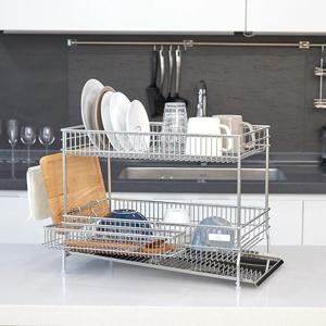 프라임 2단 가로형 식기건조대 풀세트