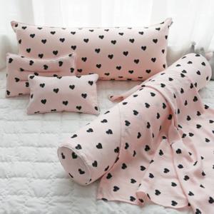 여름 베베 바디필로우 아기침대가드 인견 롱쿠션 커버 6colors 3size