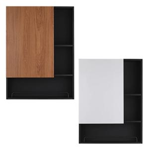 바이올린장 우드/화이트 선택 600x800  욕실장 욕실수납장 거울