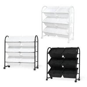 룩 트롤리 정리함 3단