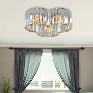 LED 직부등 크리스탈 바로크 3등 골드 블랙 거실등 홈카페 매장조명