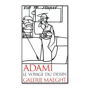 발레리오 아다미 Valerio Adami - LE VOYAGE DU DESSIN