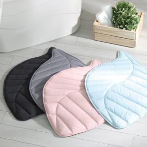 리프 순면 퀼트 발매트 4colors