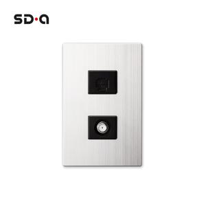 네오티마(플래티마) 8P 1구+CATV Unit(1방 5dB)(실버)