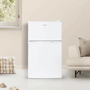 Midea 87L 냉장고 MR-87LW1//LS1/LB1 화이트 실버 블랙 미니 소형냉장고