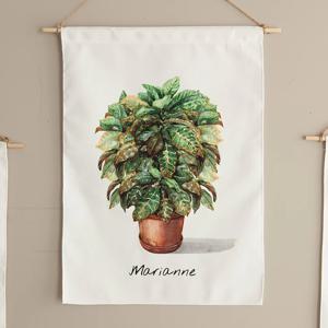 럭키플랜츠 패브릭포스터 마리안느 35x52cm