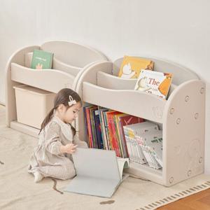 이지두잉 웨이브 전면책장 유아 정리함 교구장