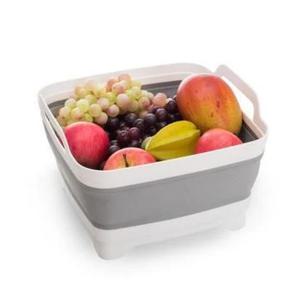 다용도 실리콘 바구니 설거지통