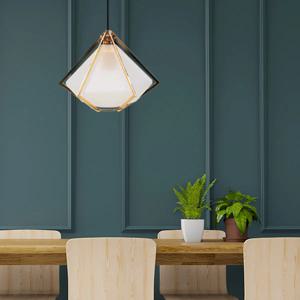LED 펜던트 다이아 1등 골드 식탁등 카페 매장조명