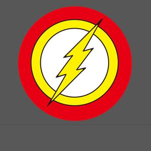 A925 - Flash Superhero 로고 캐릭터 스티커 방수 리폼 DIY 화분 스티커