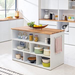 티 홈바 전자렌지 양방향 수납장 주방 아일랜드 식탁 1200