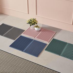 국내산 KCC 무독성 실리콘 식기 건조 매트 4colors