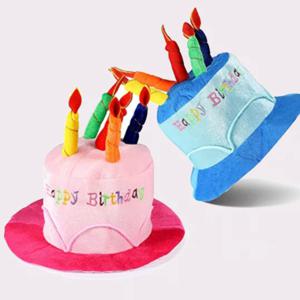 파티 케이크 생일 축하 모자 2colors