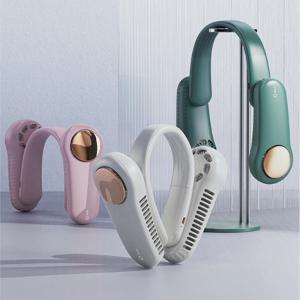 [해외] 넥밴드선풍기 목걸이선풍기 휴대용선풍기 목에거는 넥풍기