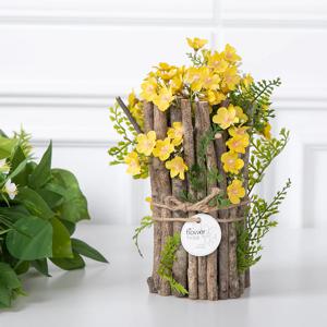 왁스플라워 조화 화분 네이처 25cm 인테리어 꽃 테이블 장식 소품