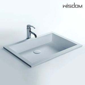 위즈덤 매립형 언더볼카운터 욕실 화장실 세면기 세면대 WD-3879