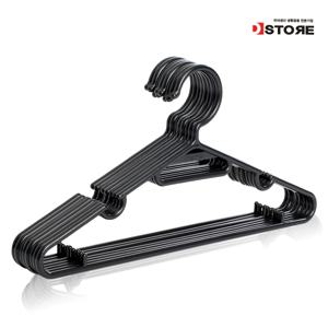 기본에 충실한 국산 솔리드 옷걸이 50개