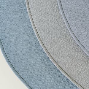 플레인 시어서커 워셔블 원형 여름러그 쿨매트 3 colors