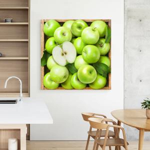 풍수 행운가득 모던 사과그림 - 6. 박스 그린 애플