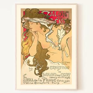 알폰스 무하 아르누보 명화 그림 액자