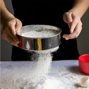 스테인레스 고운망 가루 채반 (소/중/대)