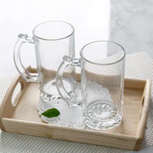 퓨어 맥주잔 유리 맥주컵 480ml 2P 세트