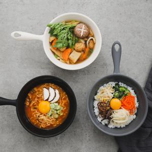 예쁜 손잡이 라면 우동 냉면기