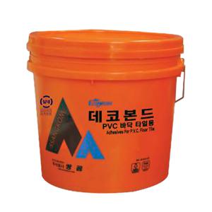 쌍곰 데코타일본드 수성온돌겸용 PVC바닥타일 접착제